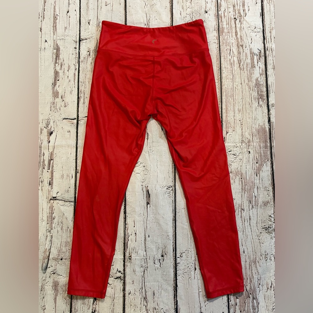 ZYIA Vibrant Red Women Leggings